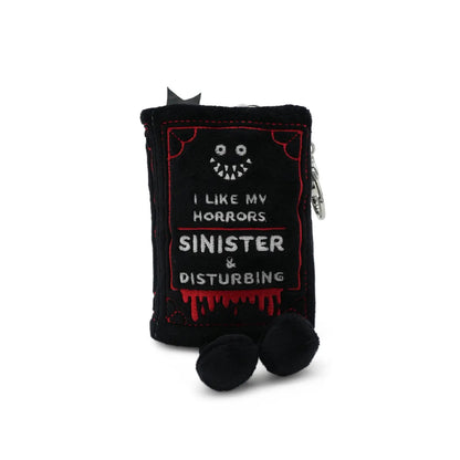 I Like My Horrors Sinister & Disturbing Book Plush Bag Charm