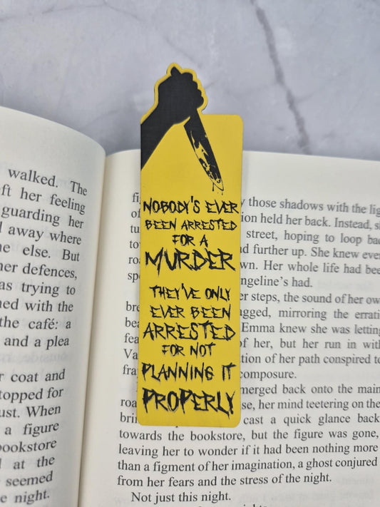 Crime/Thriller Bookmarks