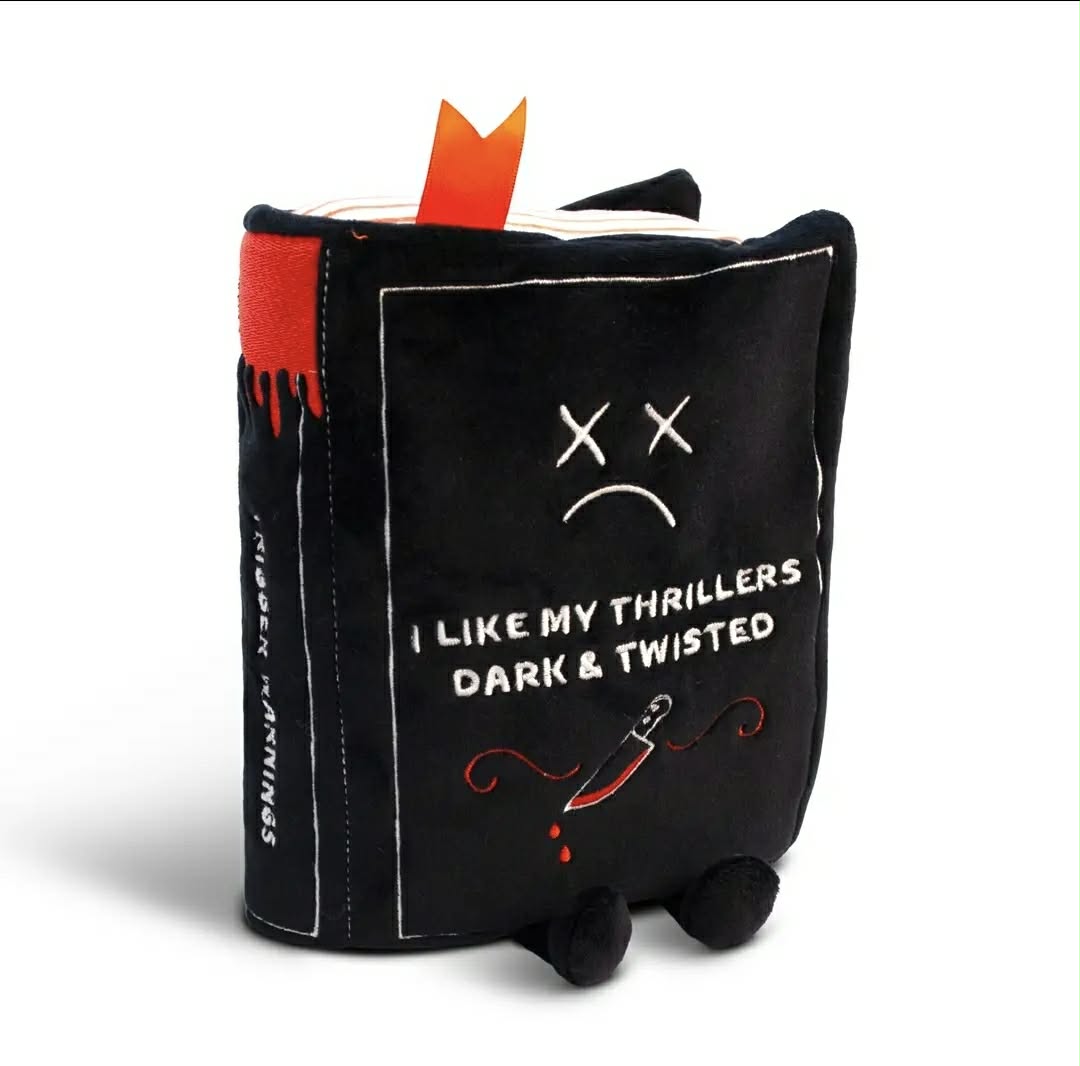 Dark Thrillers Book Plushie
