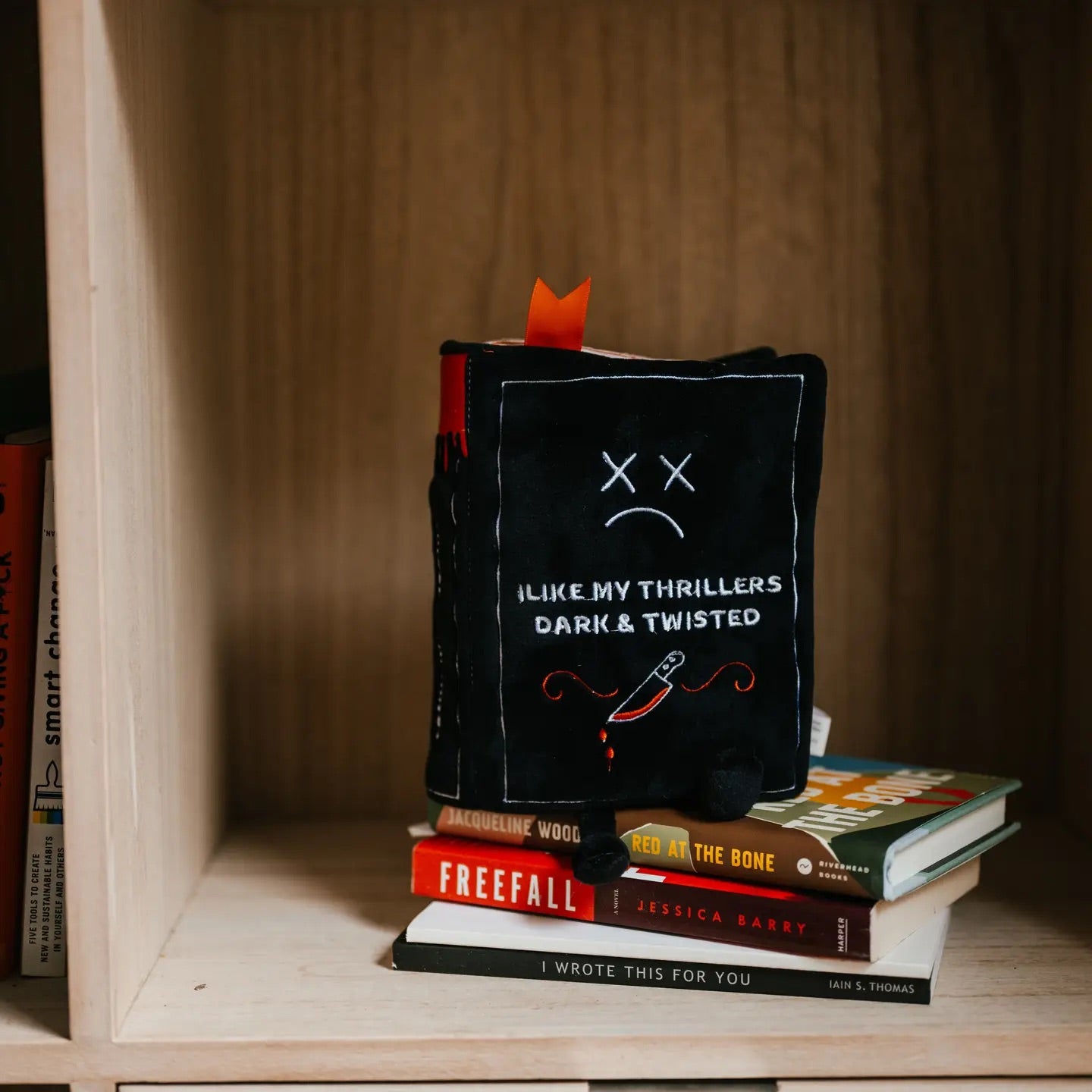 Dark Thrillers Book Plushie