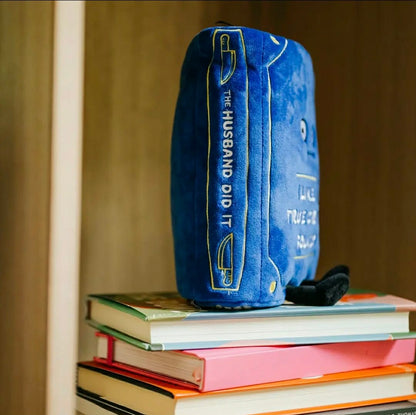 I Like My True Crime Solved Book Plush