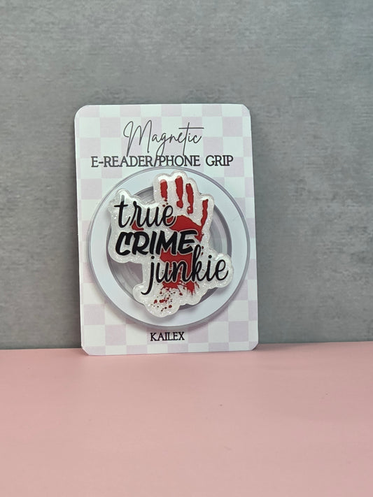 True Crime Junkie Hand Magnetic Grip
